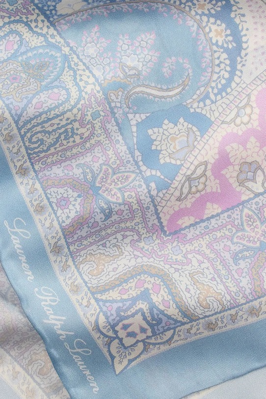 Doplňky Hedvábný šátek Lauren Ralph Lauren 454965803 modrá