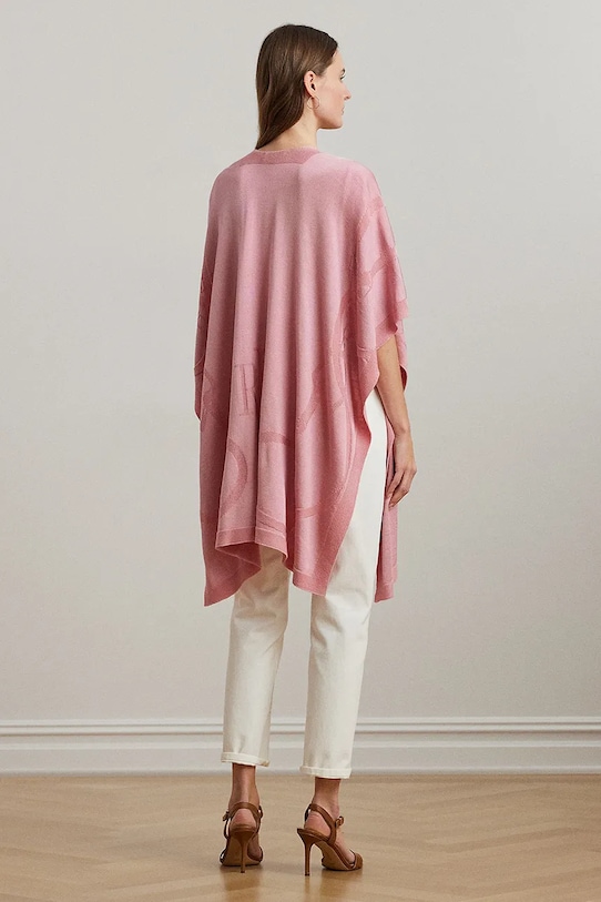 Šál Lauren Ralph Lauren 454972537 ružová SS25