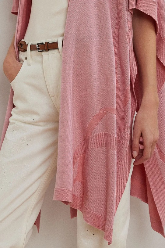 Šál Lauren Ralph Lauren ružová 454972537