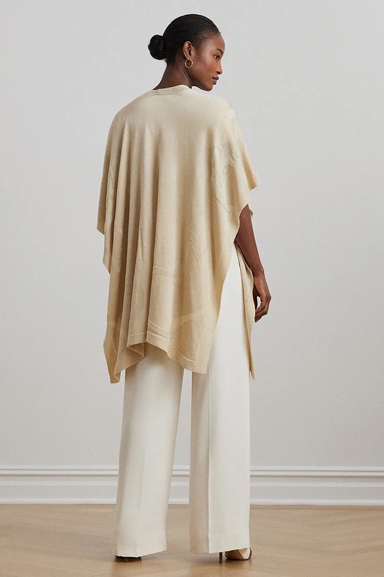 Šál Lauren Ralph Lauren 454972537 béžová SS25