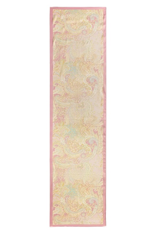 Hodvábny šál Lauren Ralph Lauren 454972564 ružová SS25