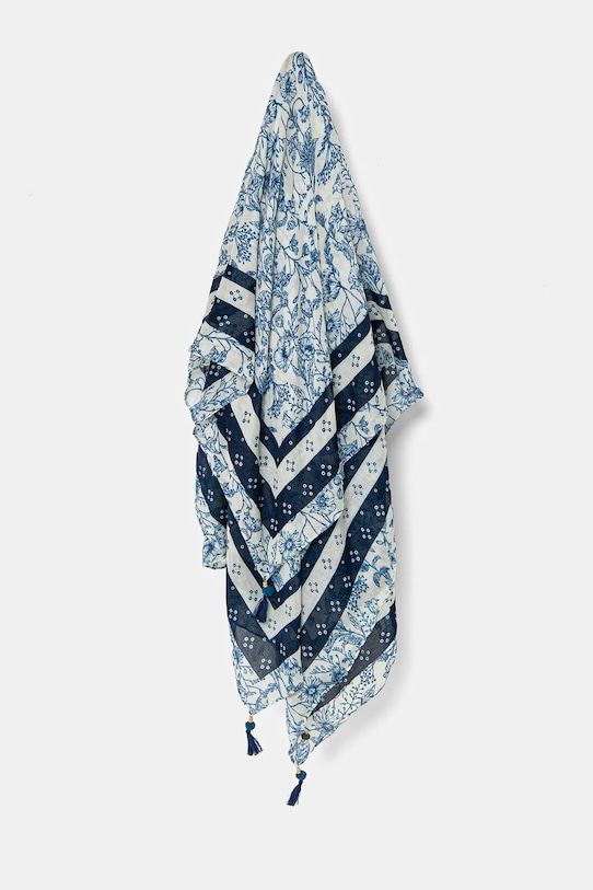 Хустка Pepe Jeans BEGONA SCARF тканина блакитний PL110702