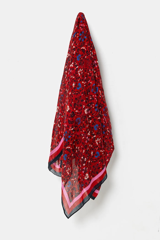 Šatka Pepe Jeans EVA SCARF látka červená PL110707