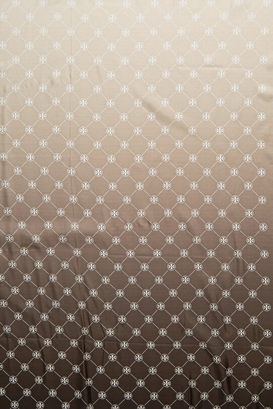 Шовкова шаль Tory Burch T Monogram Silk Oblong 167410.250 бежевий SS25