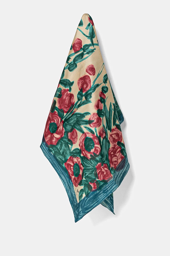 Svileni rubac Weekend Max Mara tkanina roza 2515541035600