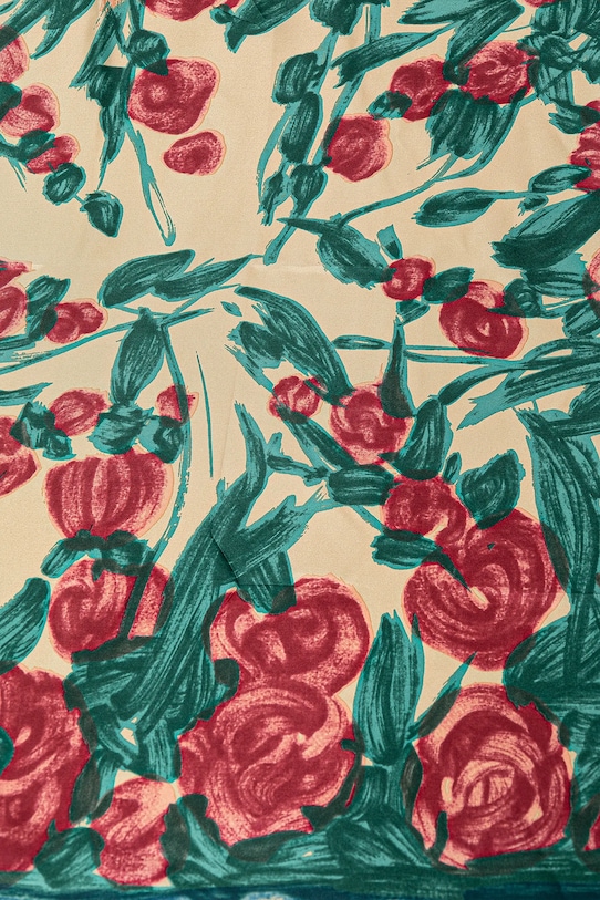 Svileni rubac Weekend Max Mara 2515541035600 roza SS25