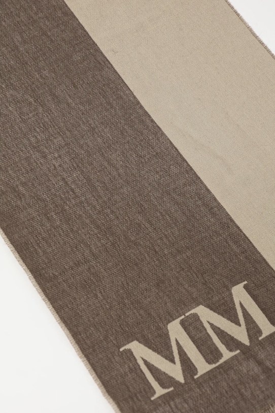 Šátek z vlněné směsi MM 2516541017600 béžová SS25