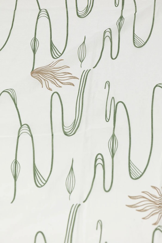 MM eșarfă de bumbac 2516541018600 alb SS25