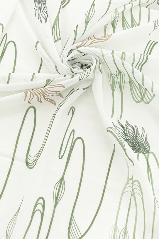 Accesorii MM eșarfă de bumbac 2516541018600 alb