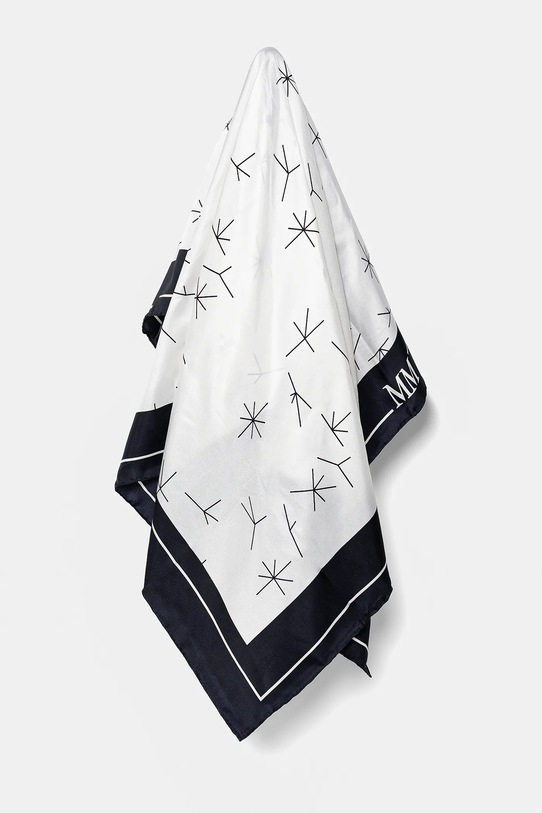 Hodvábna šatka MM hodváb biela 2516541027600