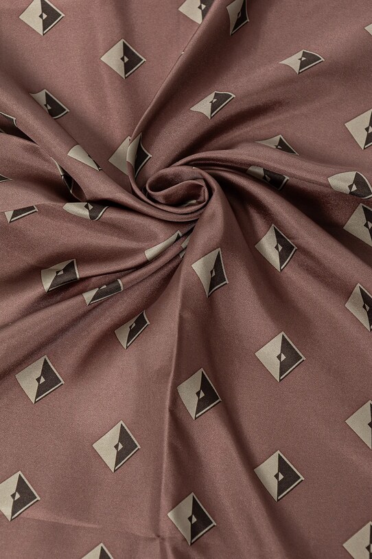 Accessori Max Mara Leisure foulard in seta 2516541027600 marrone