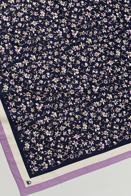 Šatka United Colors of Benetton 6SJ9DU013 fialová AW25