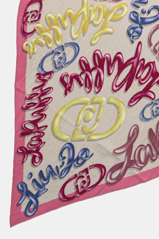 Šatka Liu Jo 2A5019.T0300 ružová SS25