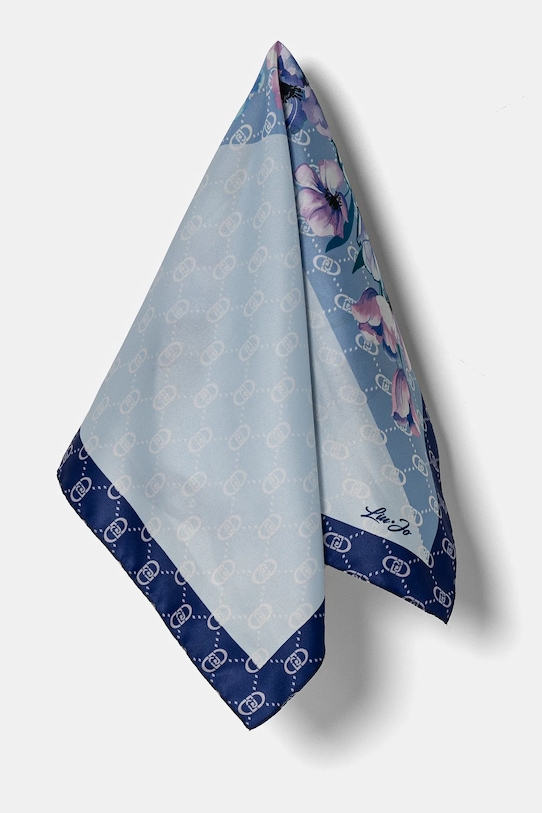 Šátek Liu Jo látka modrá 2A5023.T0300