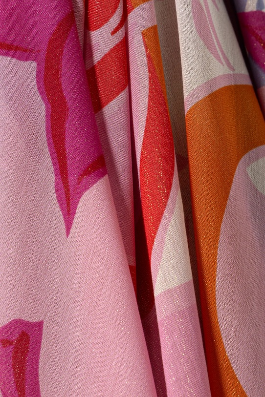 Liu Jo chusta 2A5033.T0300 różowy SS25