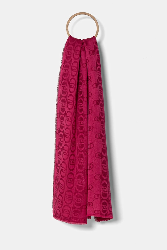 Šála Liu Jo látka růžová 2A5009.T0300