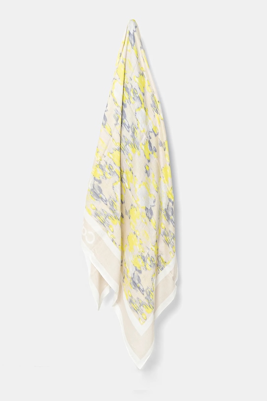 Calvin Klein kendő mintás bézs K60K612973