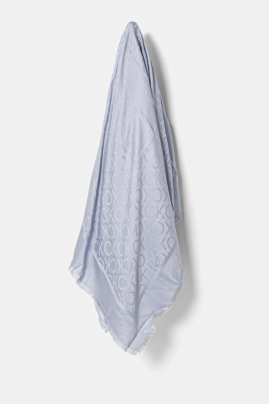 Хустка Calvin Klein візерунок блакитний K60K612974