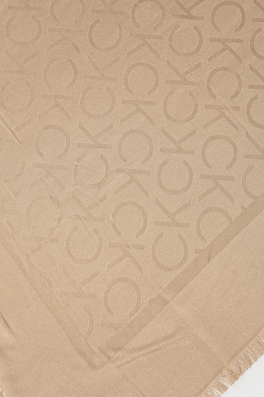 Calvin Klein kendő K60K612974 bézs SS25