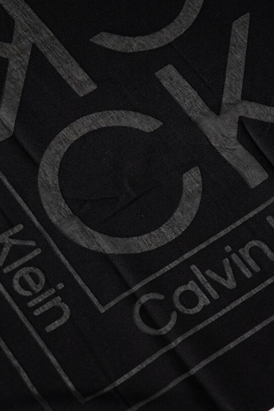 Хустка Calvin Klein K60K612977 чорний SS25