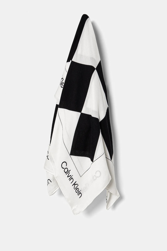 Calvin Klein kendő mintás fekete K60K613232