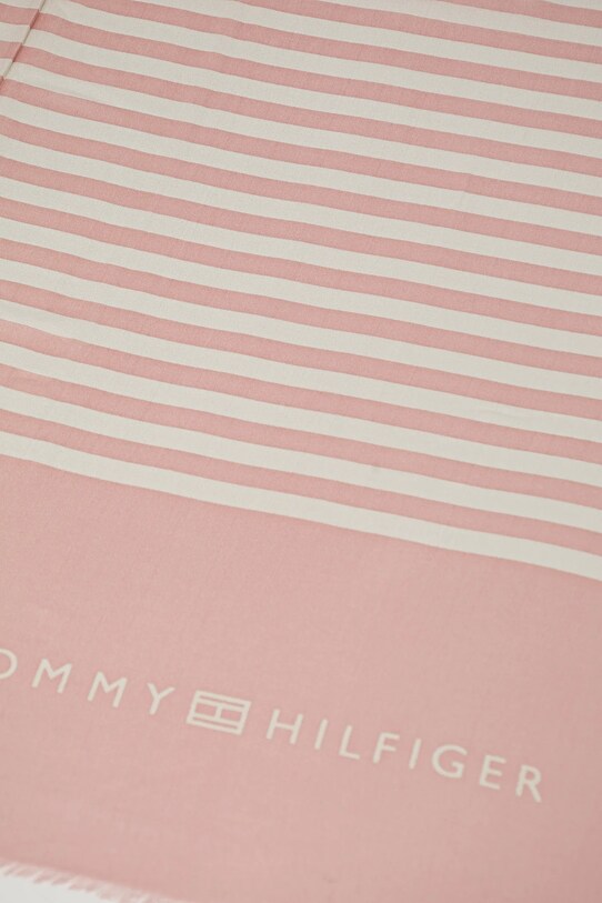 Tommy Hilfiger szal AW0AW17142 różowy SS25