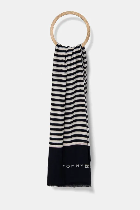 Tommy Hilfiger sál mintás sötétkék AW0AW17142