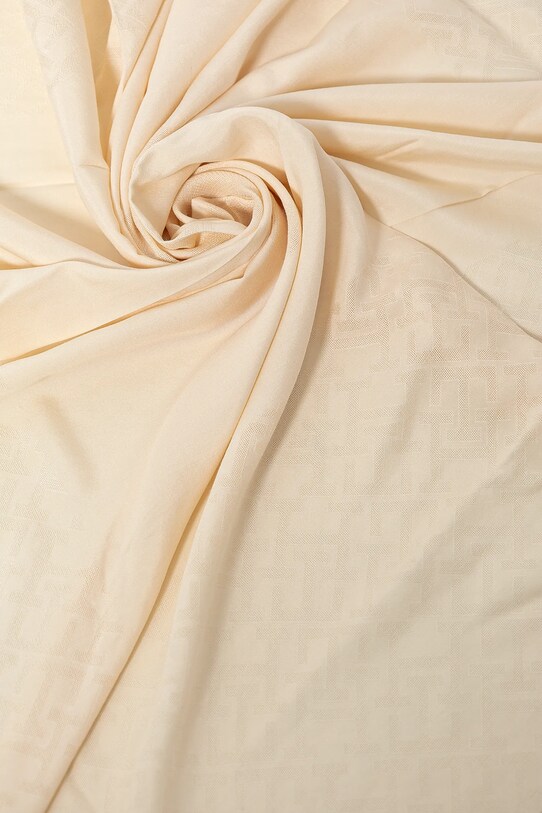 Doplňky Hedvábný šátek Tommy Hilfiger AW0AW17144 béžová