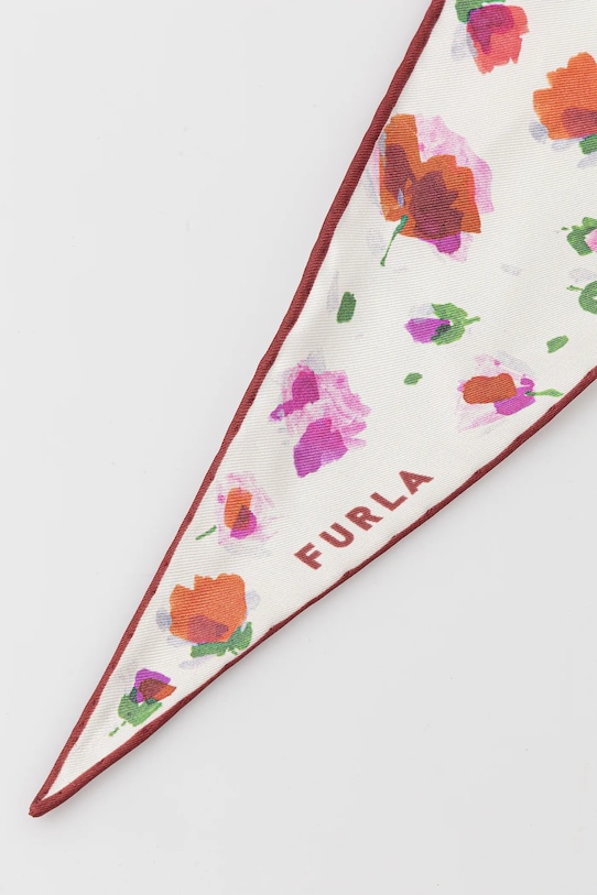 Svilena rutica Furla WT00071.BX3856.26700 bež SS25