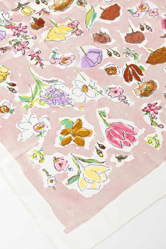 Копринено шалче Furla WT00021.BX3853.TAZ00 розов SS25