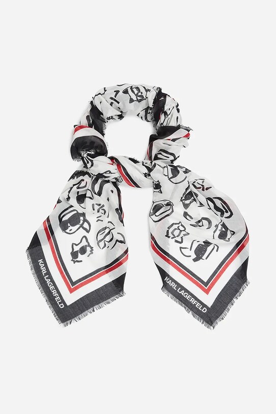 Šátek Karl Lagerfeld A2W33066 vícebarevná SS25