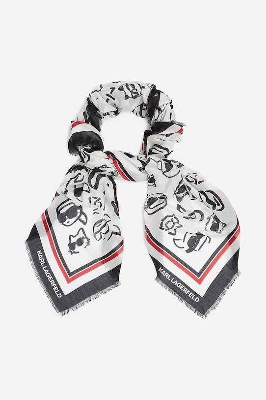 Karl Lagerfeld eșarfă A2W33066 multicolor SS25