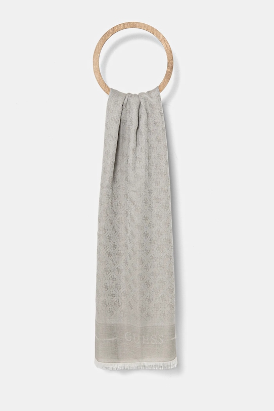 Guess szal ZAMIRA tkanina szary AW5277.MOD03