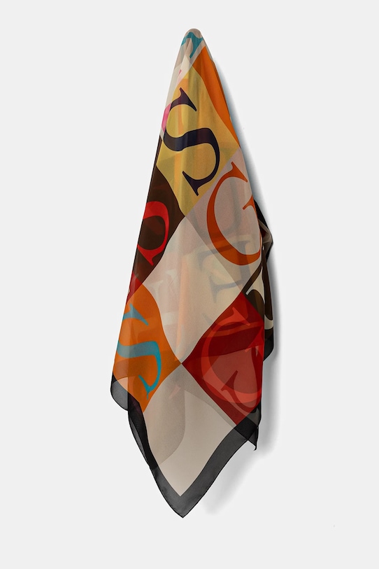 Хустка Guess тканина коричневий AW5295.SIL12