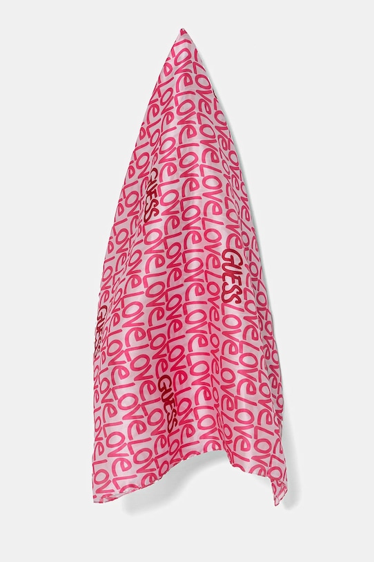 Guess sciarpa tessuto rosa AW5299.SIL03
