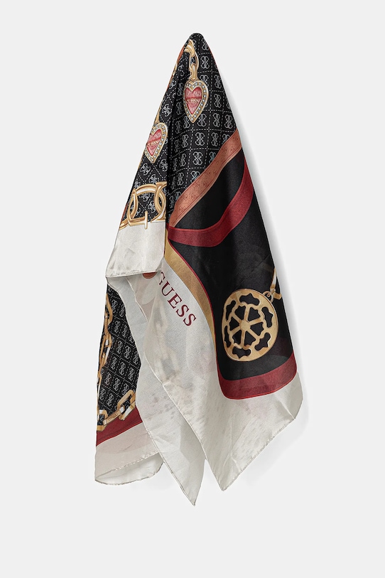 Šátek Guess látka šedá AW5301.SIL03