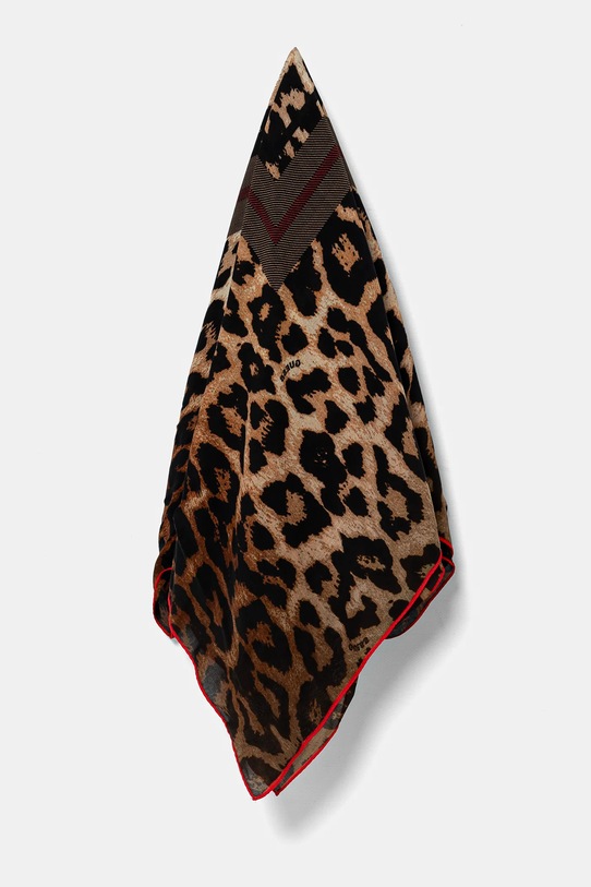 Šátek Guess látka hnědá AW5304.SIL03