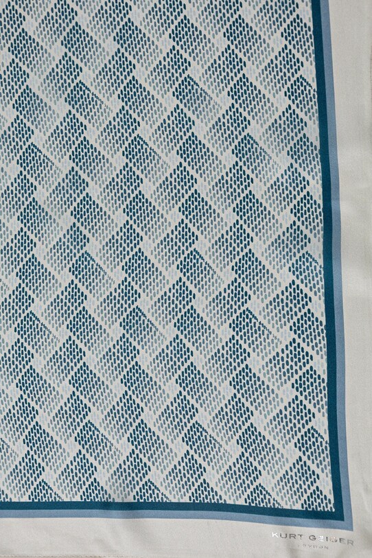 Шелковый платок на шею Kurt Geiger London 2098645469 бежевый SS25