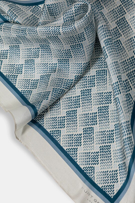 Аксессуары Шелковый платок на шею Kurt Geiger London 2098645469 бежевый