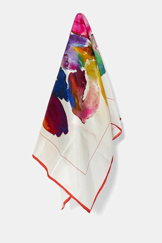 Шовкова хустка на шию MAX&Co. тканина білий 2516541047200