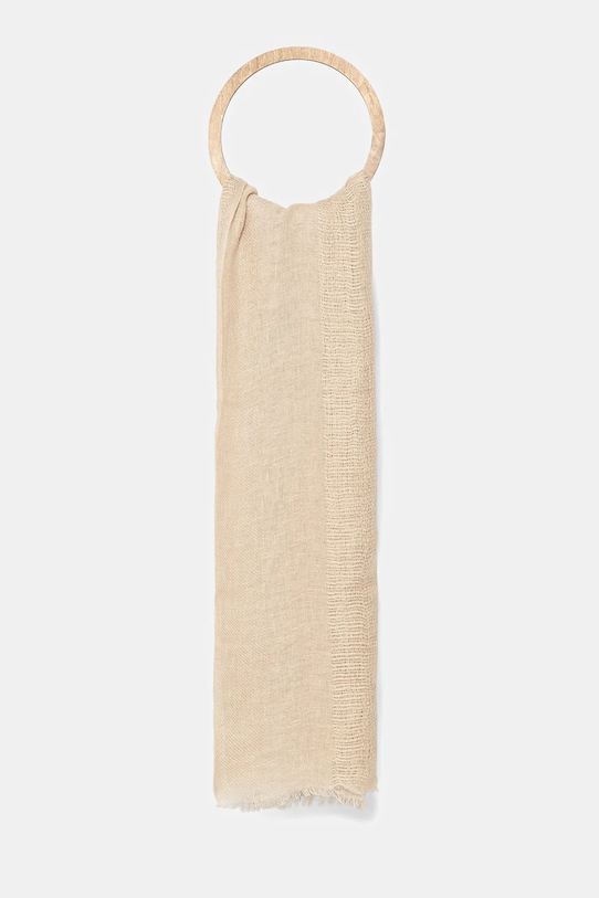 United Colors of Benetton șal de in panza bej 64GSDU01S