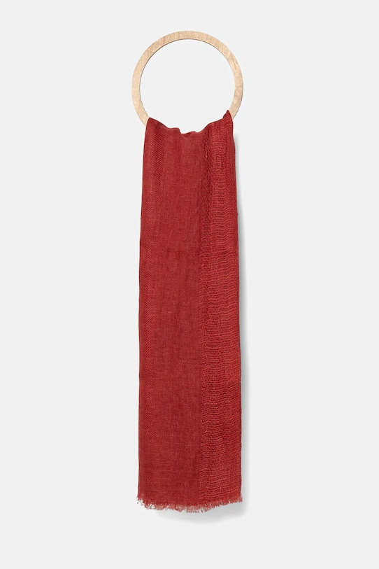 United Colors of Benetton șal de in panza burgundia 64GSDU01S