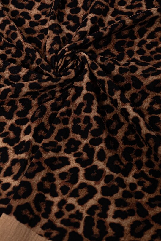 Anine Bing cotton scarf Eliza Sarong A.12.10164 brown SS25
