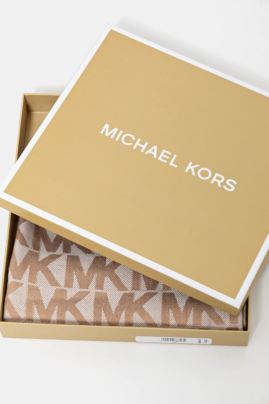 Doplnky Šál s prímesou vlny MICHAEL Michael Kors 540072. béžová