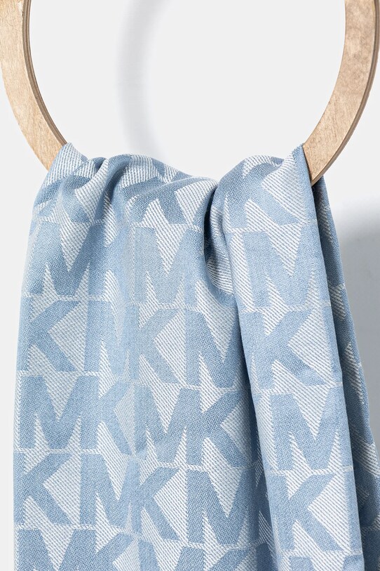 MICHAEL Michael Kors esarfa din amestec de lana 540072. albastru SS25