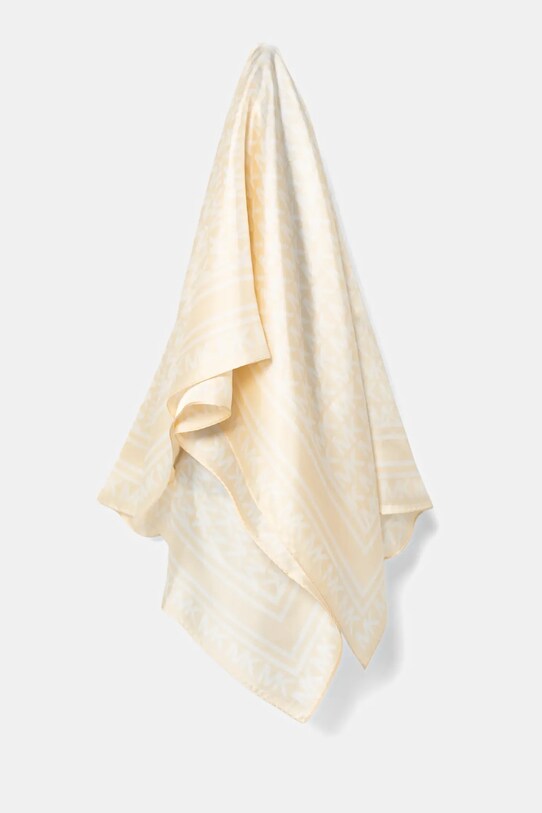 MICHAEL Michael Kors eșarfă de mătase matase portocaliu 540219