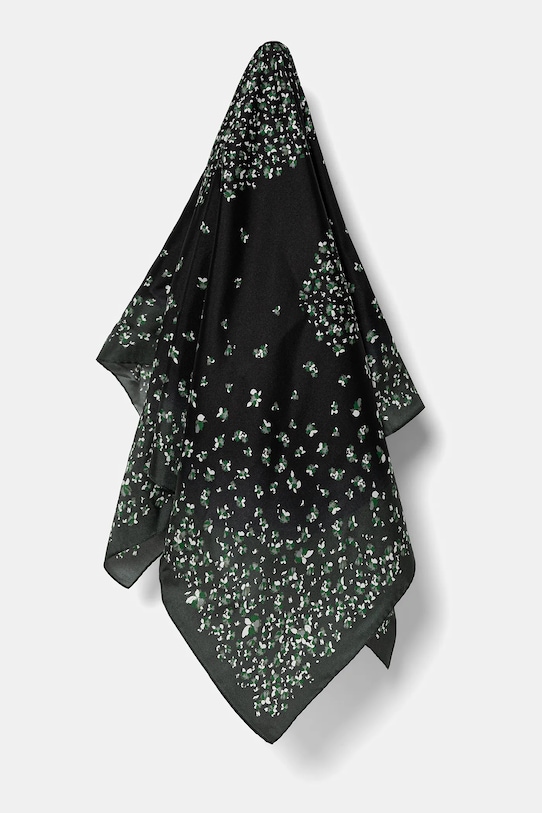 MICHAEL Michael Kors eșarfă de mătase matase verde 540207.