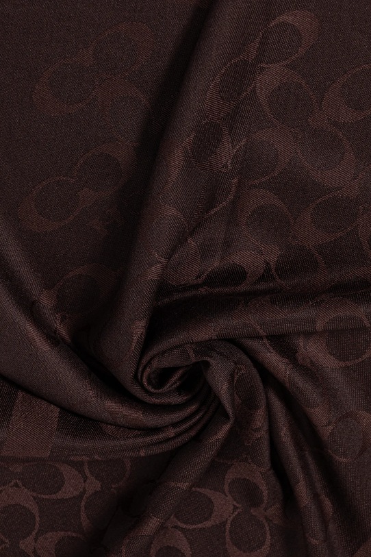 Doplnky Šál s prímesou vlny Coach 29CO100562 hnedá