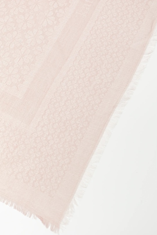 Kate Spade apaszka z domieszką wełny 29KS1004619 różowy SS25