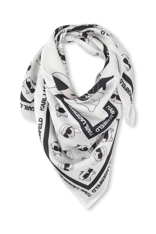 Karl Lagerfeld chusta dziecięca Z30548 czarny SS25